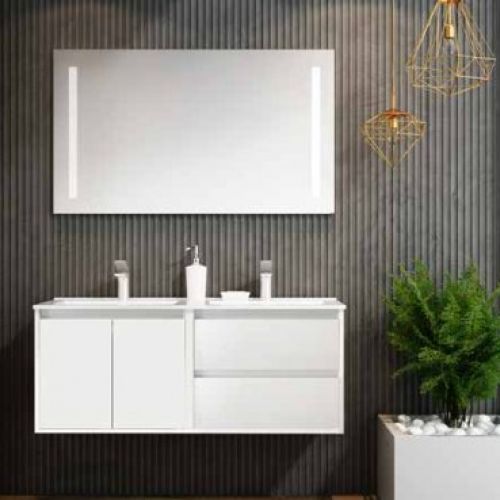 Mueble CANADÁ MODULAR 120 Blanco Brillo