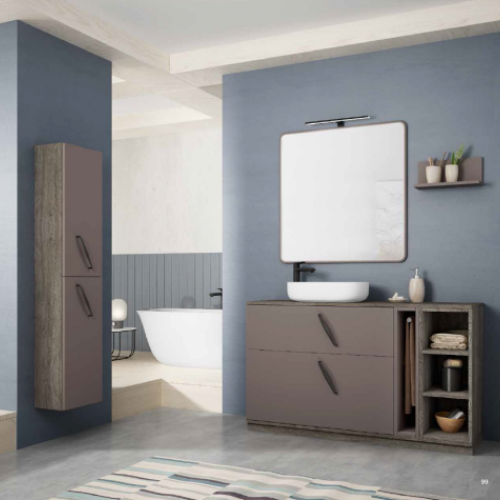 Mueble NATURE MODULAR 145 Smoky / Cementino