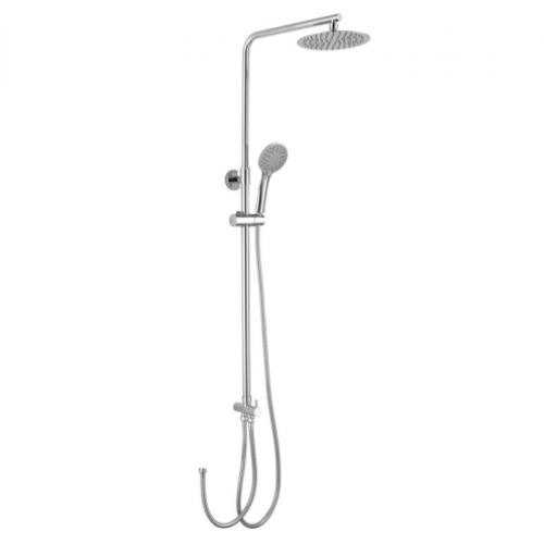 Kit ducha y bañera (sin grifo) ROUND CROMO