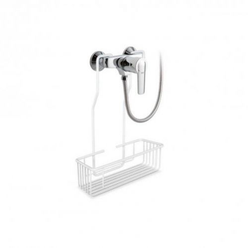 Cesta de griferia blanca