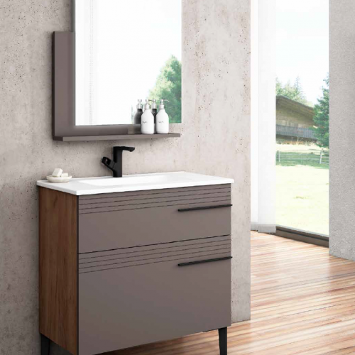 Mueble CALM 80 Siroko / Cementino Mate