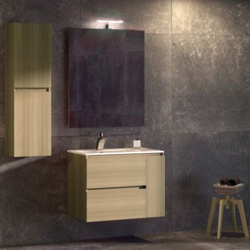 Mueble KLOE 80 Chapa Avellana