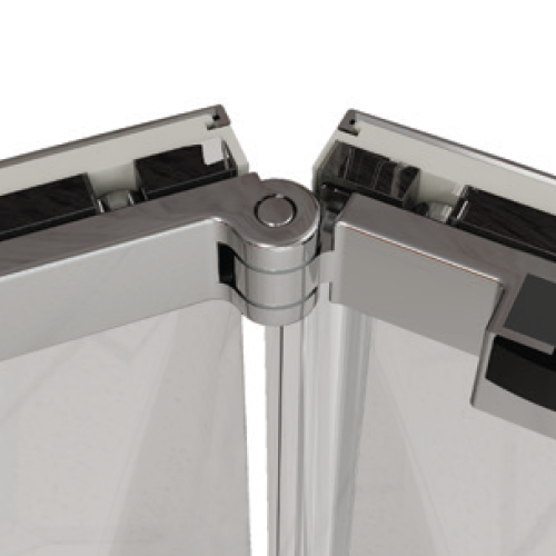 Detalle bisagra con imán oculto