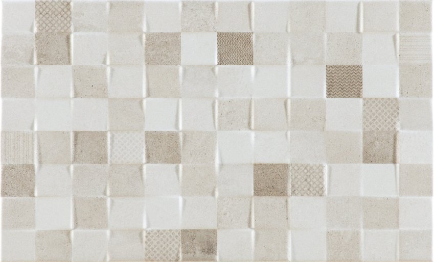 Azulejo 33x55 Relieve Maine Crema | CERÁMICAS Y BAÑOS NIBER